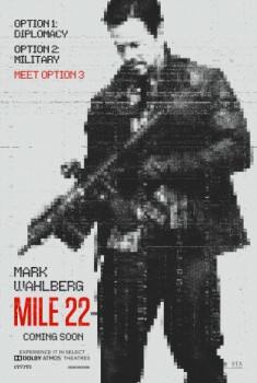 poster Mile 22  (2018)